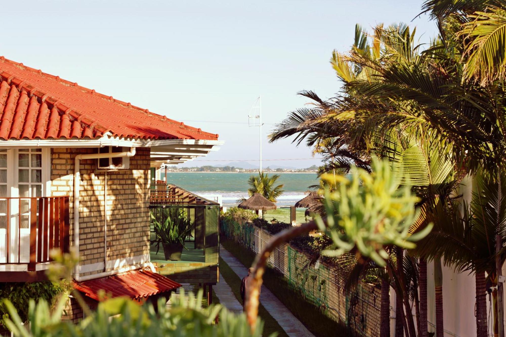 Pousada Recanto Edenico - A Beira Mar Da Praia Ponta Do Papagaio, Palhoca Sc Exteriér fotografie