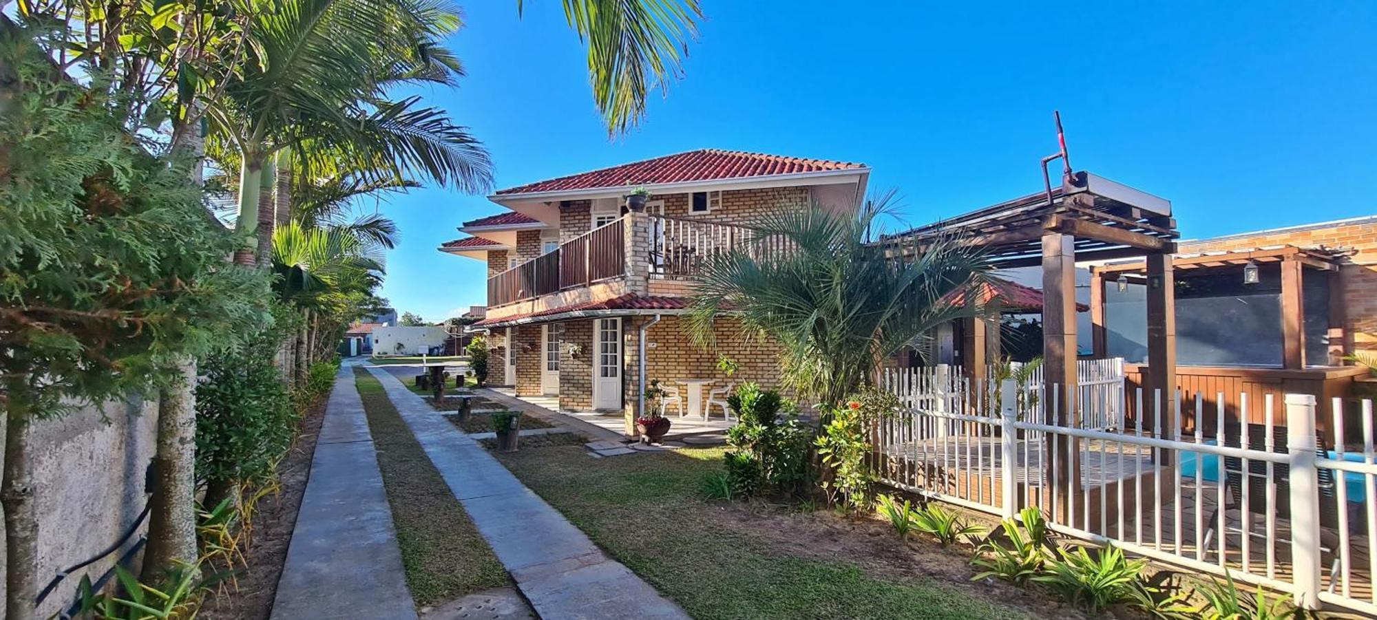 Pousada Recanto Edenico - A Beira Mar Da Praia Ponta Do Papagaio, Palhoca Sc Exteriér fotografie