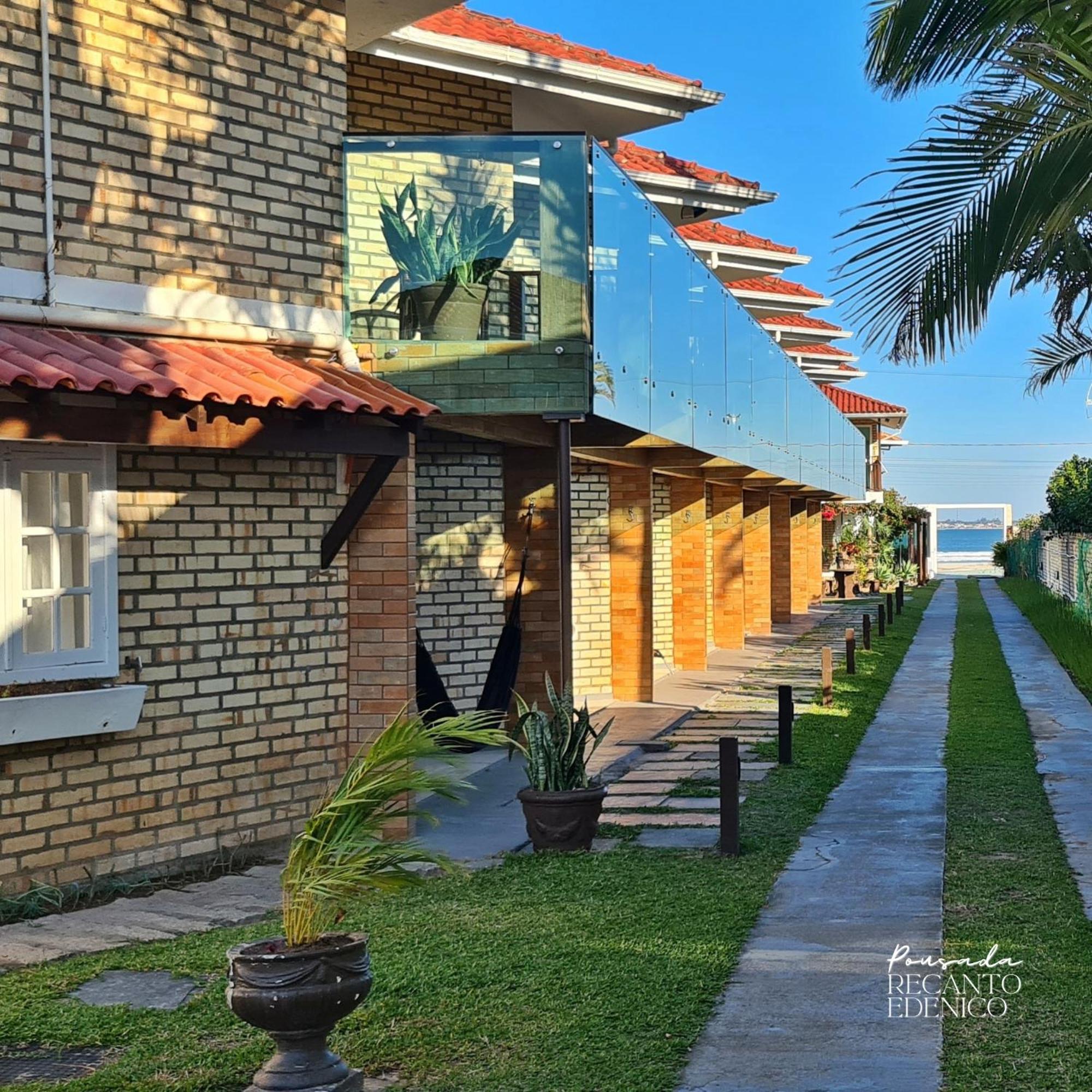 Pousada Recanto Edenico - A Beira Mar Da Praia Ponta Do Papagaio, Palhoca Sc Exteriér fotografie