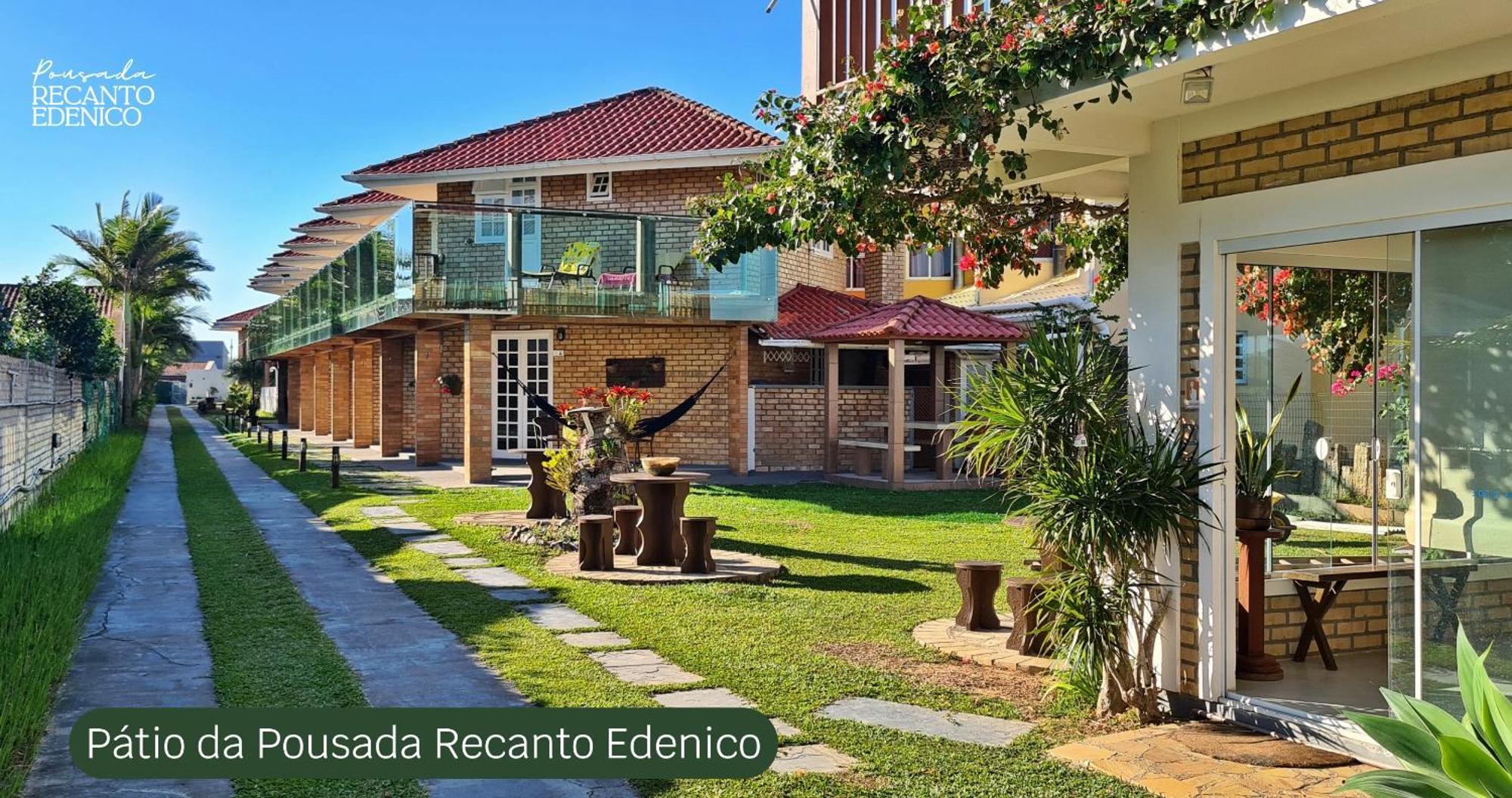 Pousada Recanto Edenico - A Beira Mar Da Praia Ponta Do Papagaio, Palhoca Sc Exteriér fotografie